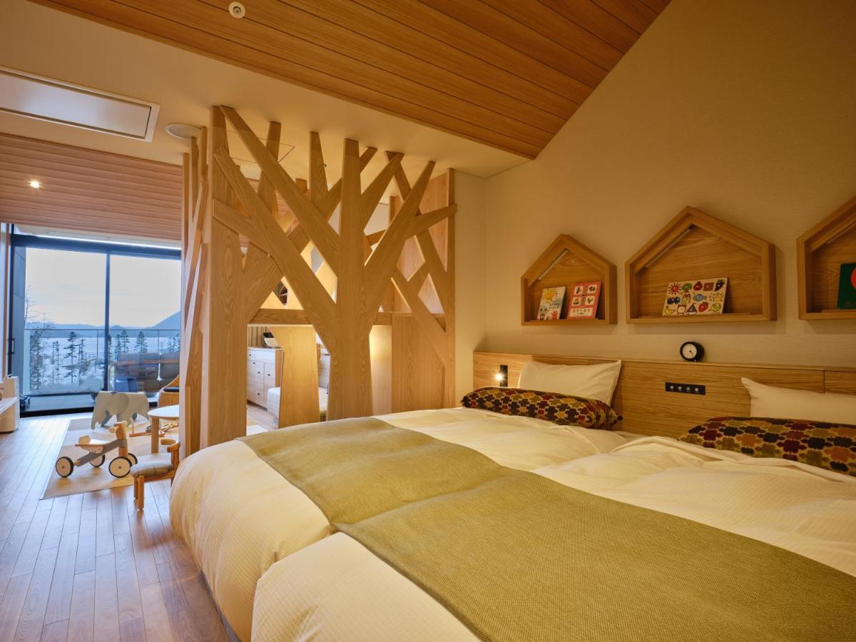 Lake Toya Tsuruga Resort Hikarinouta Toyako Eksteriør billede