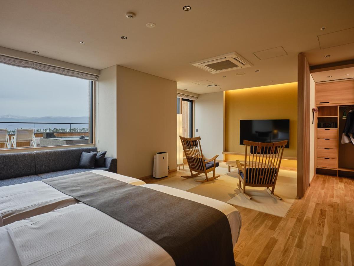 Lake Toya Tsuruga Resort Hikarinouta Toyako Eksteriør billede
