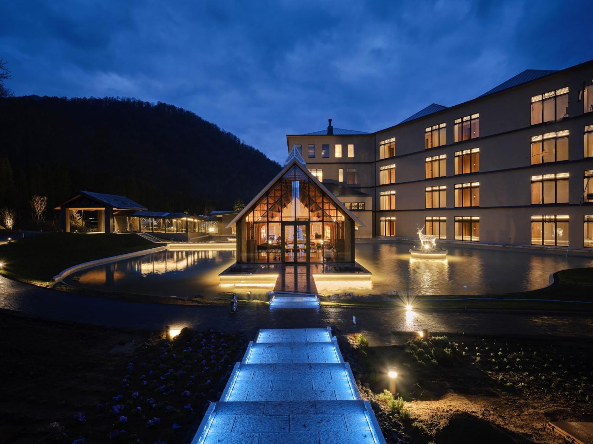 Lake Toya Tsuruga Resort Hikarinouta Toyako Eksteriør billede