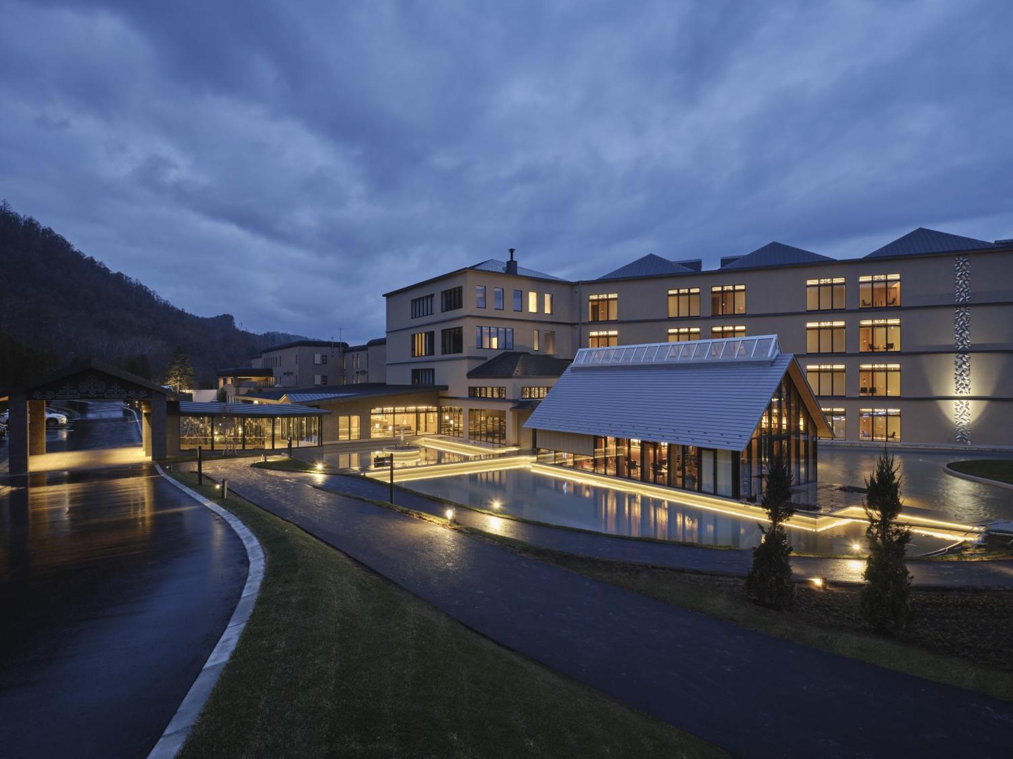 Lake Toya Tsuruga Resort Hikarinouta Toyako Eksteriør billede