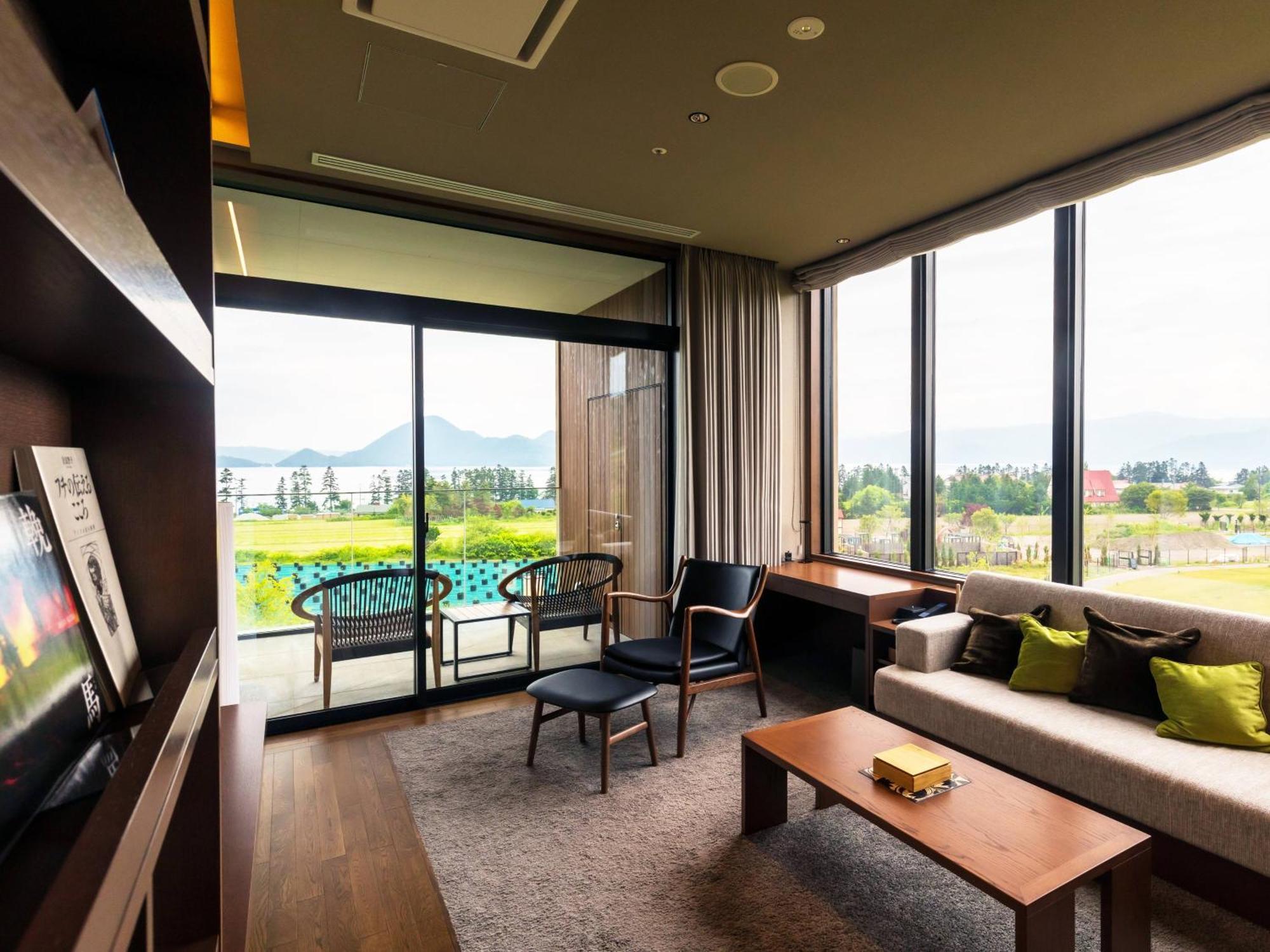 Lake Toya Tsuruga Resort Hikarinouta Toyako Værelse billede
